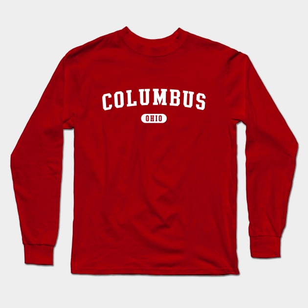 Columbus, Ohio Long Sleeve T-Shirt by Novel_Designs